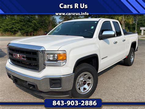 Used 2015 GMC Sierra 1500 Base Double Cab 2WD for Sale in Myrtle Beach SC 29588 Cars R Us