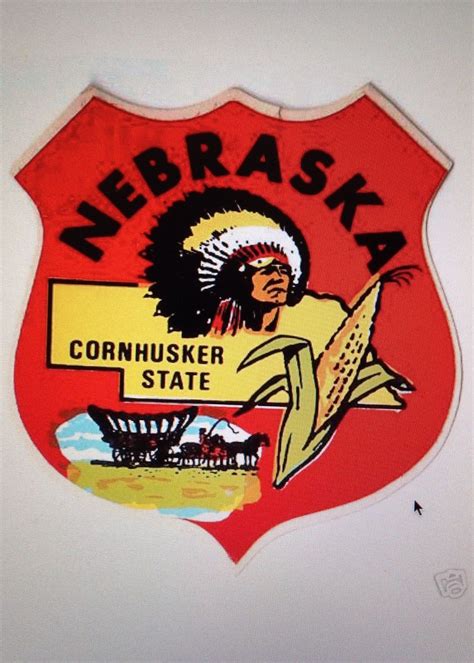 Sticker | Stickers, Nebraska, States