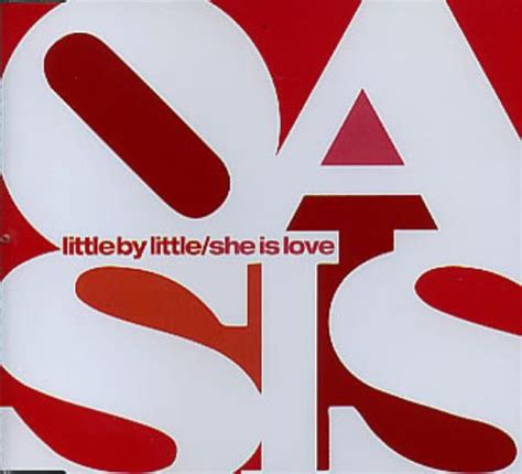 Oasis Little By Little Australian CD single (CD5 / 5") (287472)