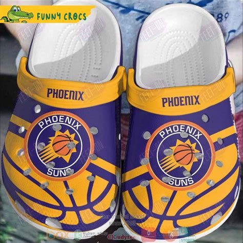 Phoenix Suns Purple-Orange Nba Crocs Clog Shoes - Discover Comfort And ...