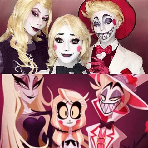 Hazbin hotel Cosplay by Meextreats and Snarkymcsnarkpants and oextremelunatics : r/HazbinHotel