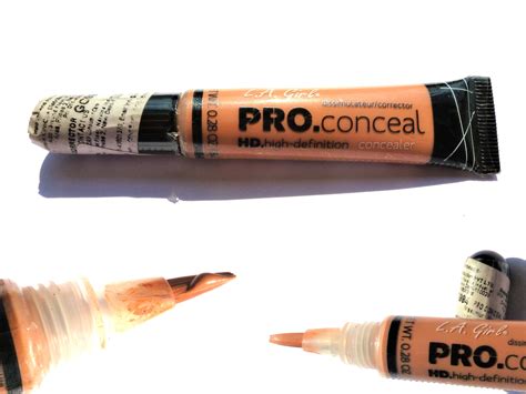 L.A. Girl Pro Conceal HD Peach Color Corrector Review, Swatches, Demo