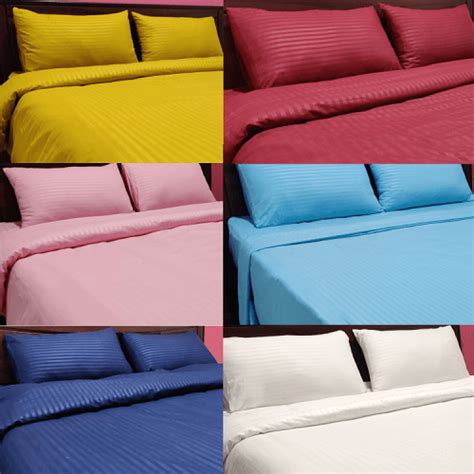 Coloured Micro Fabric Bed Sheet Set