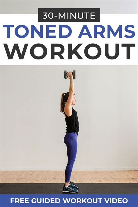 25-Minute Toned Arms Workout (Video) | Nourish Move Love