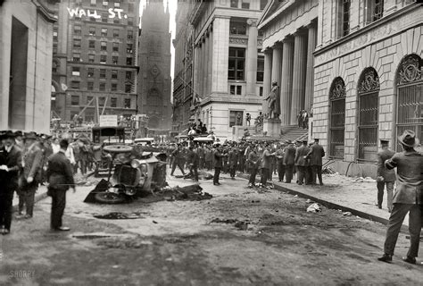 Remembering the Wall Street bombing of 1920 - The Bowery Boys: New York ...