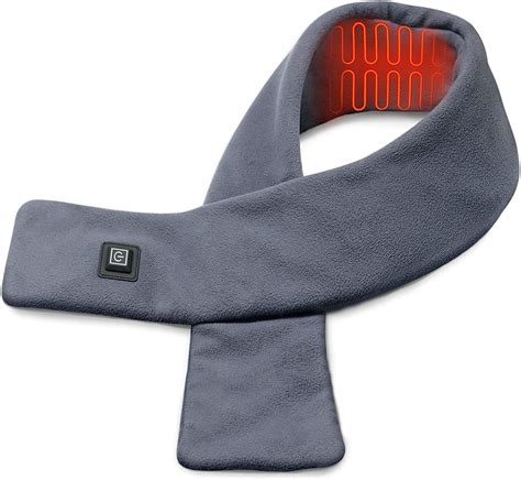 UTK Neck Heating pad, Cordless Heating Pad for Neck Pain Relief, Portable Heated Neck Wrap ...