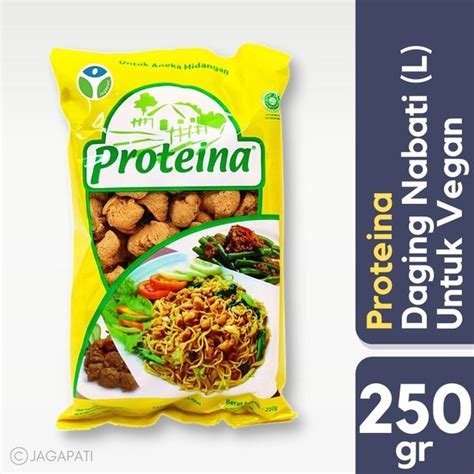 Jual Proteina - Protein Nabati / Daging Nabati (L) 250gr - Vegan - Sehat di Lapak Jagapati ...