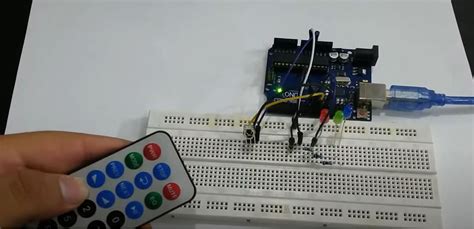 Control LEDs Using IR Remote and Arduino