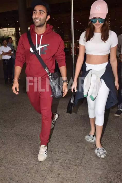 Tara Sutaria and Aadar Jain snapped together at the airport | Filmfare.com