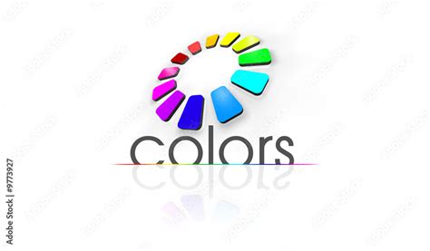 LOGO COLORS Stock Illustration | Adobe Stock