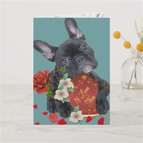 FRENCH BULLDOG VALENTINE CARDS | Zazzle | Bulldog, French bulldog, Valentines cards