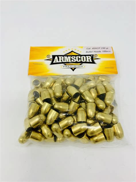 Armscor 9mm Reloading Bullets 52391 115 Grain Full Metal Jacket 100 Pieces