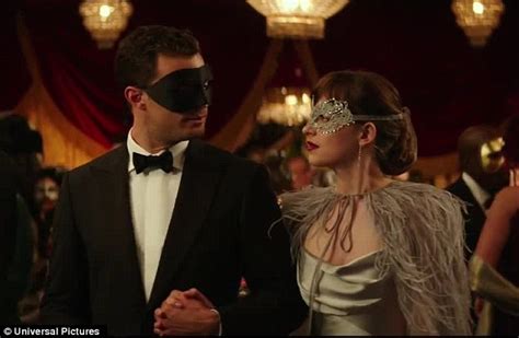 Fifty Shades Darker trailer shows Masquerade ball scene | Daily Mail Online