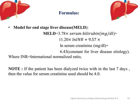 Dose Adjustment in renal and hepatic failure