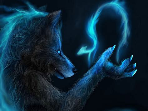 Fantasy Magic wolf | Wolf background, Creature picture, Wolf wallpaper