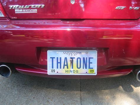 That One Car Tag | My other Mississippi custom license plate… | Flickr