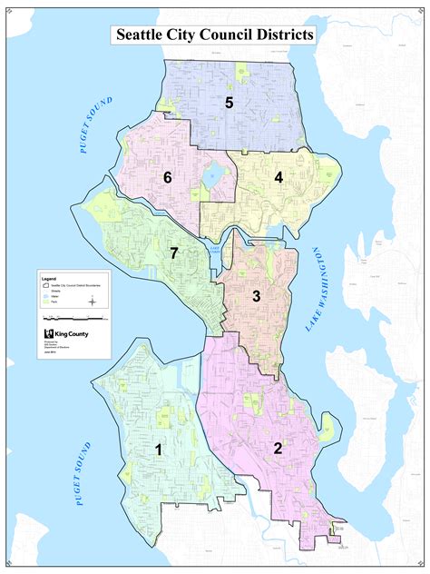 Seattle Central District Map