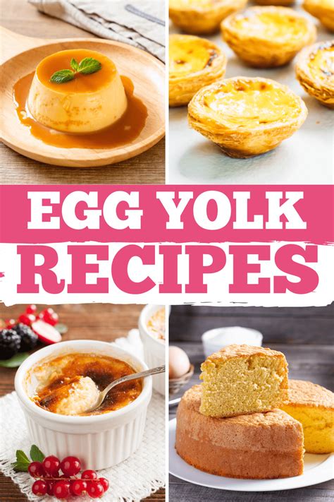 30 Egg Yolk Recipes for Leftover Egg Yolks - Insanely Good