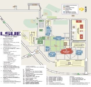 Lsu College Map