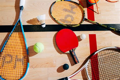 Racketlon: The One Sport With Four Rackets - WSJ