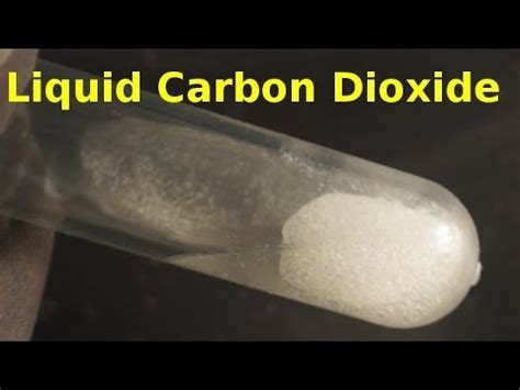 See Liquid Carbon Dioxide - YouTube