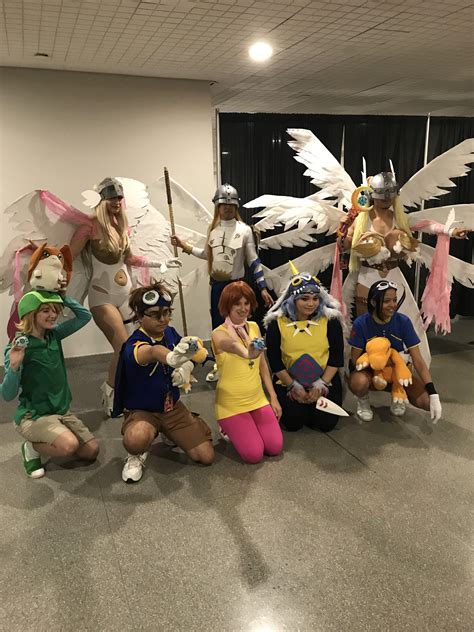 Digimon cosplay at AnimeNYC 2019 : digimon