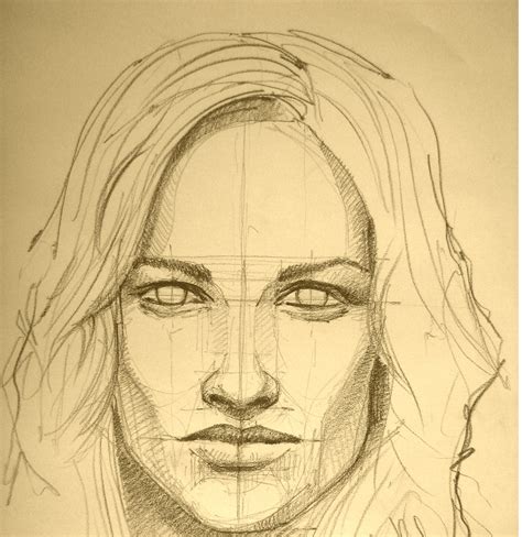 Face Pencil Drawing at PaintingValley.com | Explore collection of Face ...