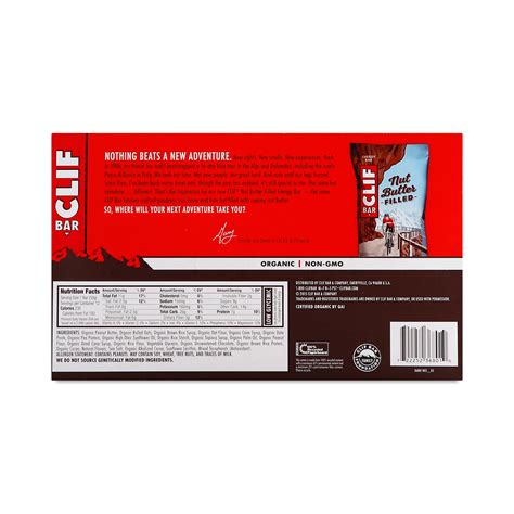 Nut Butter Filled Chocolate Peanut Butter Bars by Clif Bar | Thrive Market