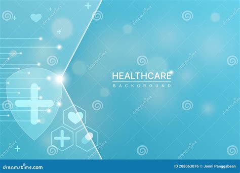 Healthcare, Medical, Technology and Science Wallpaper Template. Vector ...