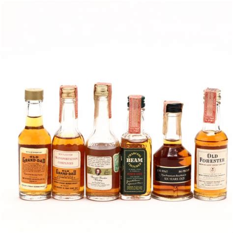 Miniature Bourbon Bottle Collection I (Lot 3039 - Rare SpiritsMar 12 ...