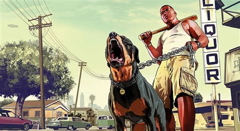 HD wallpaper: GTA V Franklin, Grand Theft Auto 5 game wallpaper, Games ...