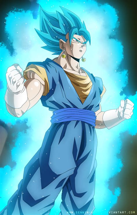 Vegito Super Saiyan blue by SenniN-GL-54 on DeviantArt