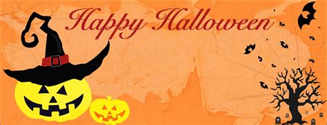 Halloween card, orange background 10103993 Stock Photo at Vecteezy