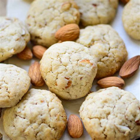 Almond Cookies Recipe (Step by Step + Video) - Whiskaffair