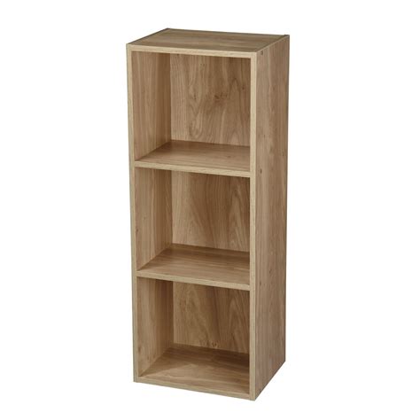 NEW WOODEN DISPLAY STORAGE UNITS FURNITURE SHELVE WHITE OAK BLACK BEECH ...