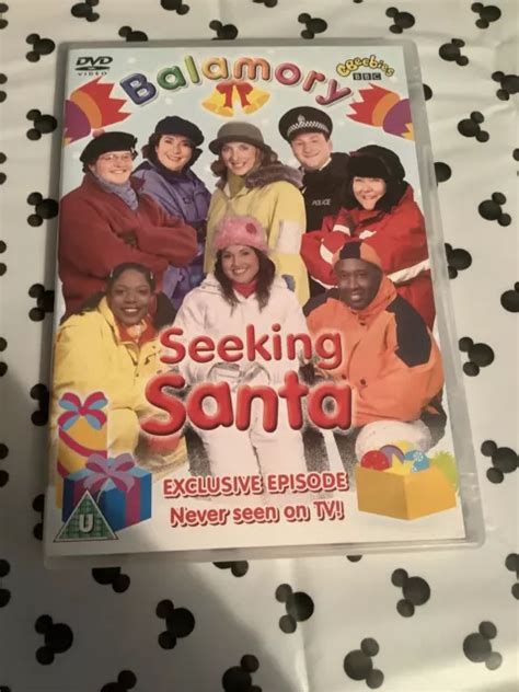 RARE CBEEBIES BALAMORY Seeking Santa Christmas Dvd Tested Uk Seller £7. ...