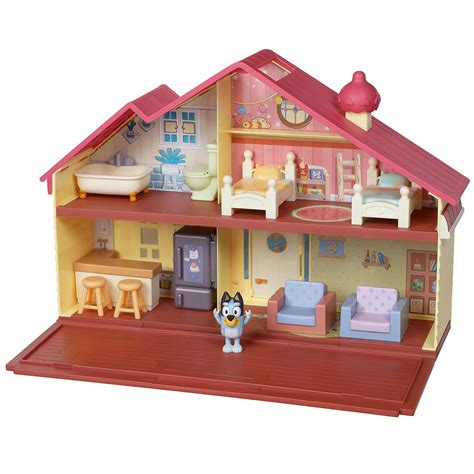 Buy Bluey Heeler Family Home Play Set: 1 Official Collectable Action ...