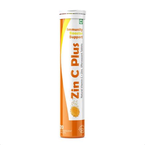 Natural Vitamin C Zinc Effervescent Tablets at Best Price in Mumbai ...