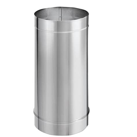 DuraVent DuraBlack Stainless Steel Single Wall Stove Pipe, 48 x 6 Inch ...