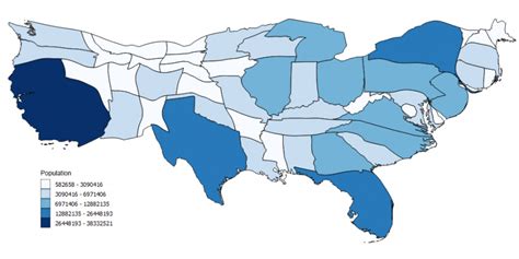 Cartogram Maps: Data Visualization with Exaggeration - GIS Geography