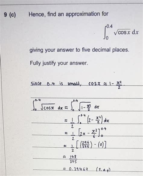 [A level maths: binomial approximation] : r/HomeworkHelp