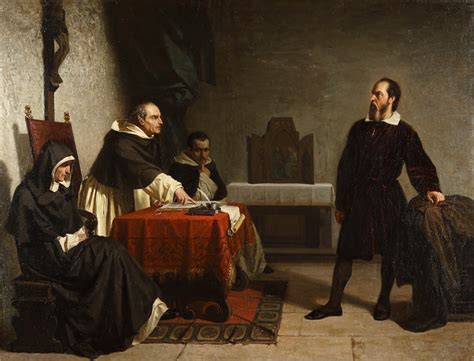 Galileo Galilei before the Inquisition tribunal, 1857 - Cristiano Banti ...