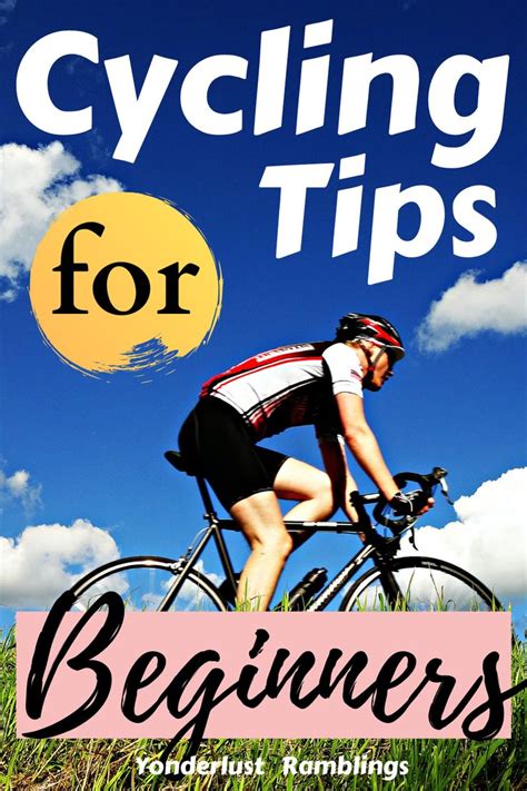 Cycling Tips for Beginners in 2020 | Cycling for beginners, Cycling tips, Beginners