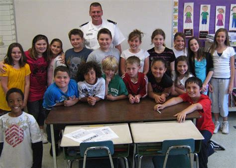 Washington Township school students receive visitor - nj.com