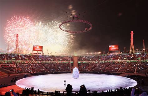 Best moments from Pyeongchang Winter Olympics opening ceremony ...