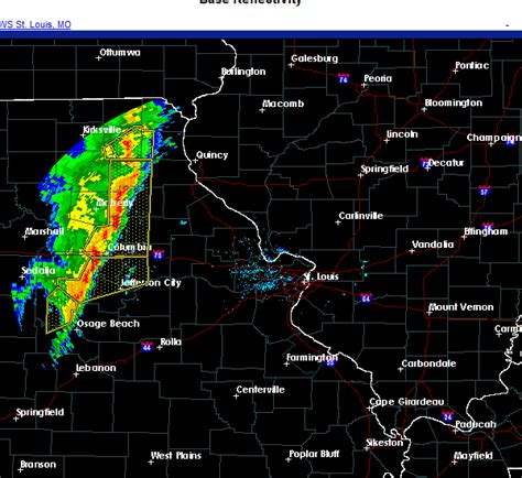 Interactive Hail Maps - Hail Map for Jefferson City, MO