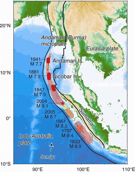 2004 Sumatra Earthquake Map - Oconto County Plat Map