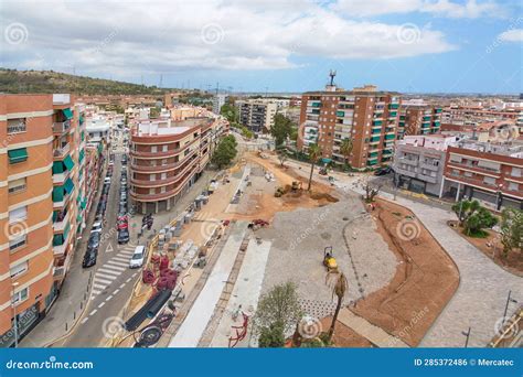 Viladecans, Barcelona, Spain-July 27, 2023: Aerial View of the ...