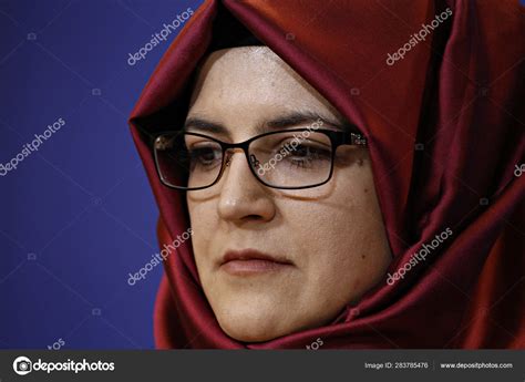 Hatice Cengiz, fiancee of late Saudi journalist Jamal Ahmad Khas – Stock Editorial Photo © Ale ...