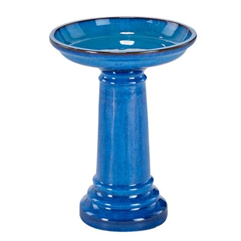 Smart Garden Aviatra Ceramic Blue Transitions Birdbath 207104-BT - The ...